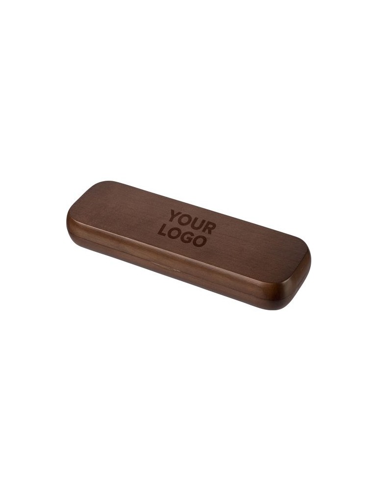 Coffret de stylos en bois de noyer Adelina