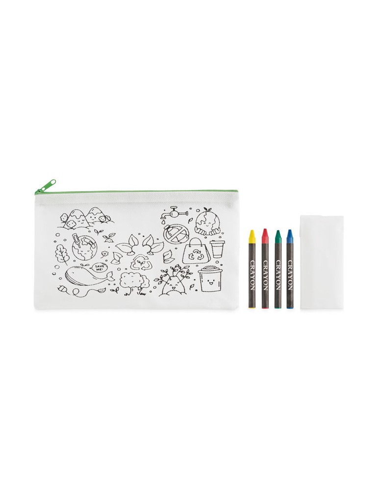 CRAY Trousse 4 crayons de couleur