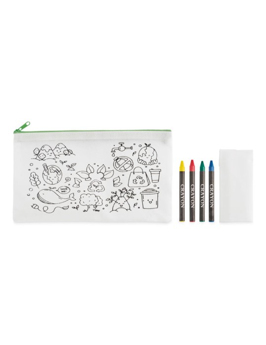 CRAY Trousse 4 crayons de couleur