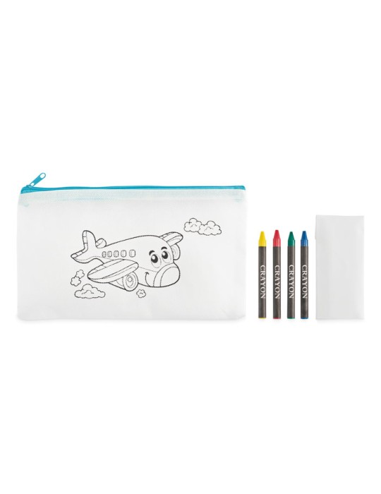 CRAY Trousse 4 crayons de couleur