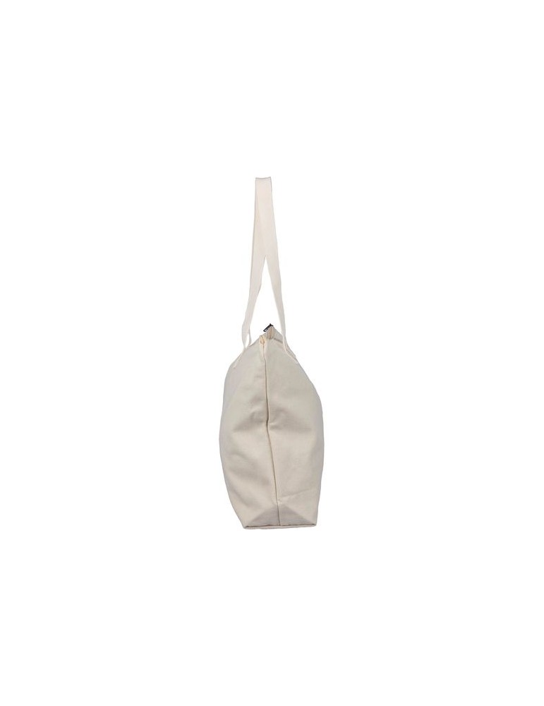 Sac shopping en polycoton recyclé 330 g/m2 Malina