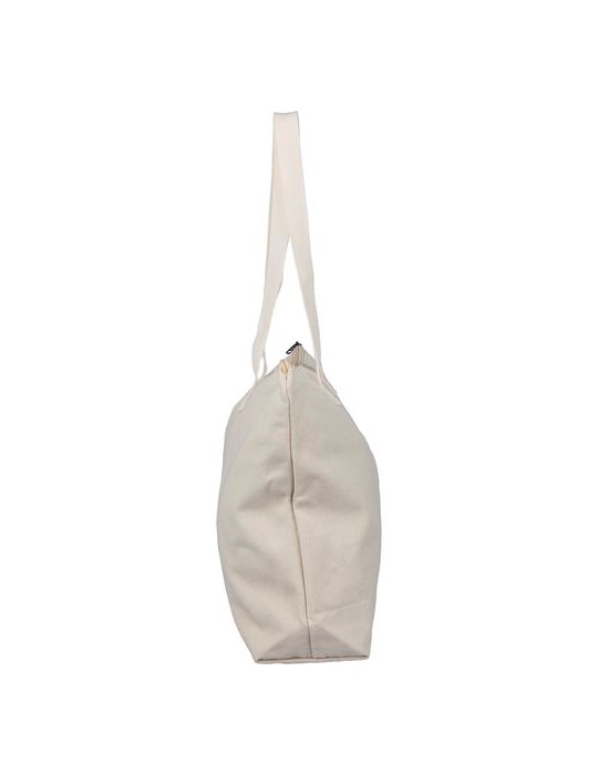Sac shopping en polycoton recyclé 330 g/m2 Malina