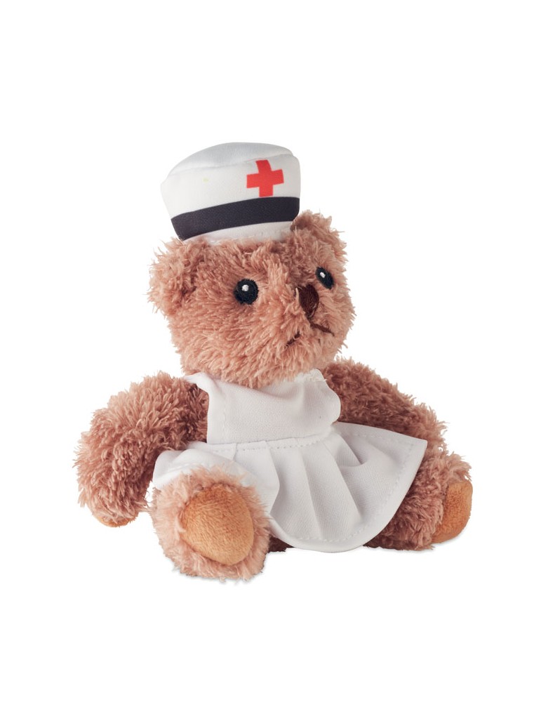 NURSE Ours en peluche infirmière