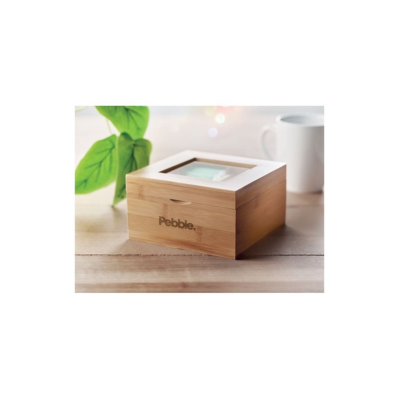 Boîte à Thé en Bambou CAMPO TEA