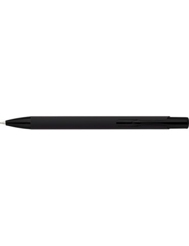 Stylo à bille toucher gomme en aluminium recyclé Anisa