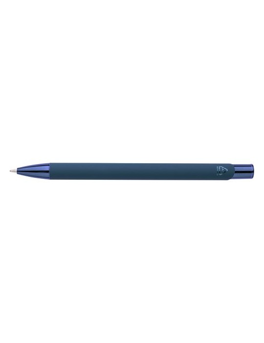 Stylo à bille toucher gomme en aluminium recyclé Anisa
