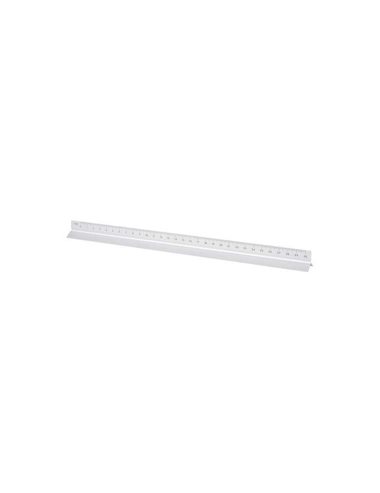 Règle triangulaire en aluminium de 30 cm Tavi