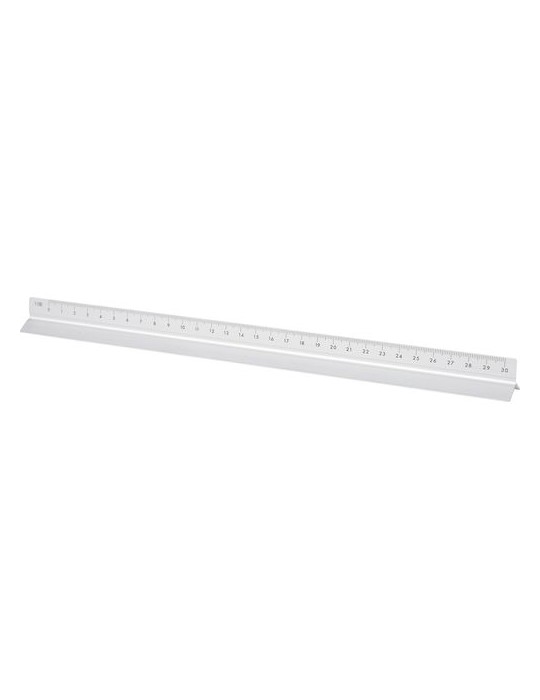 Règle triangulaire en aluminium de 30 cm Tavi