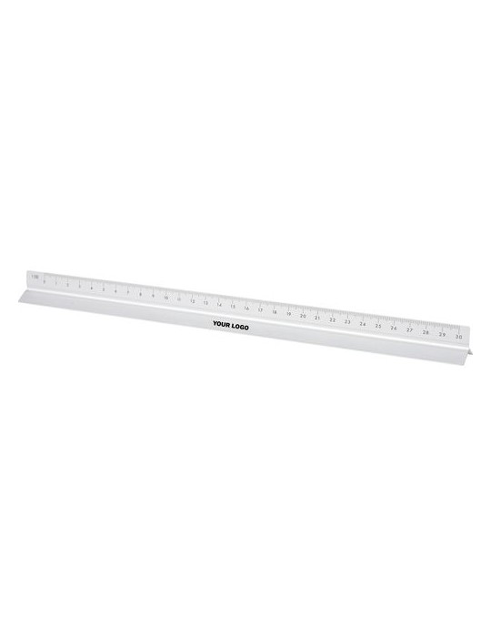 Règle triangulaire en aluminium de 30 cm Tavi