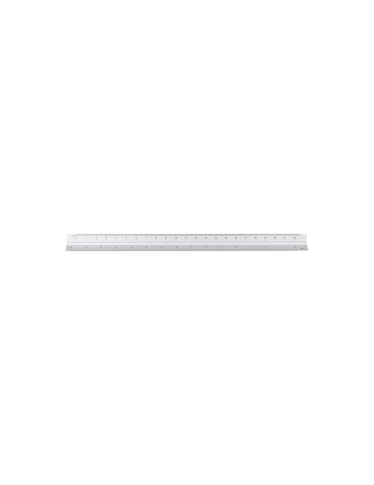 Règle triangulaire en aluminium de 30 cm Tavi