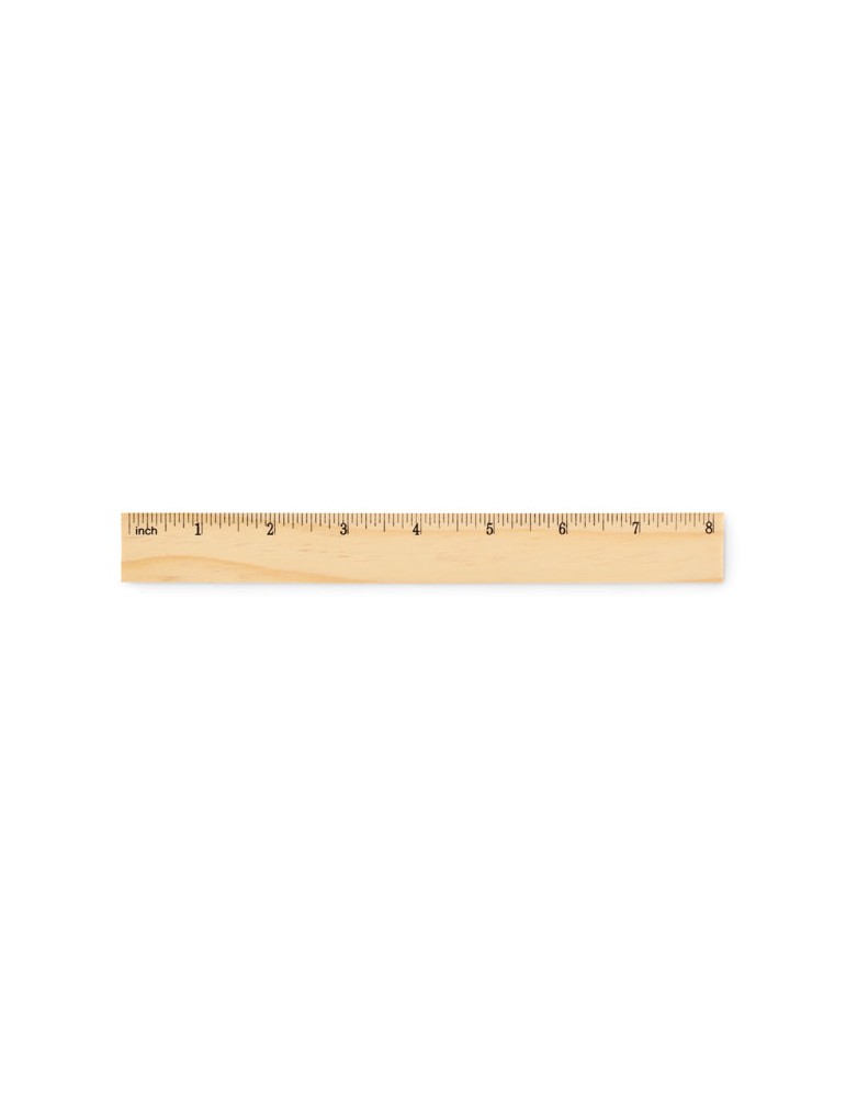 RULER20 Règle en bois 20cm