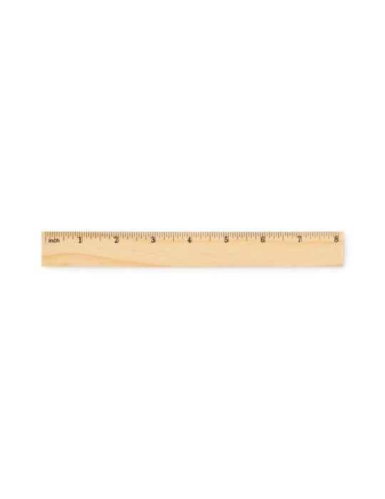 RULER20 Règle en bois 20cm