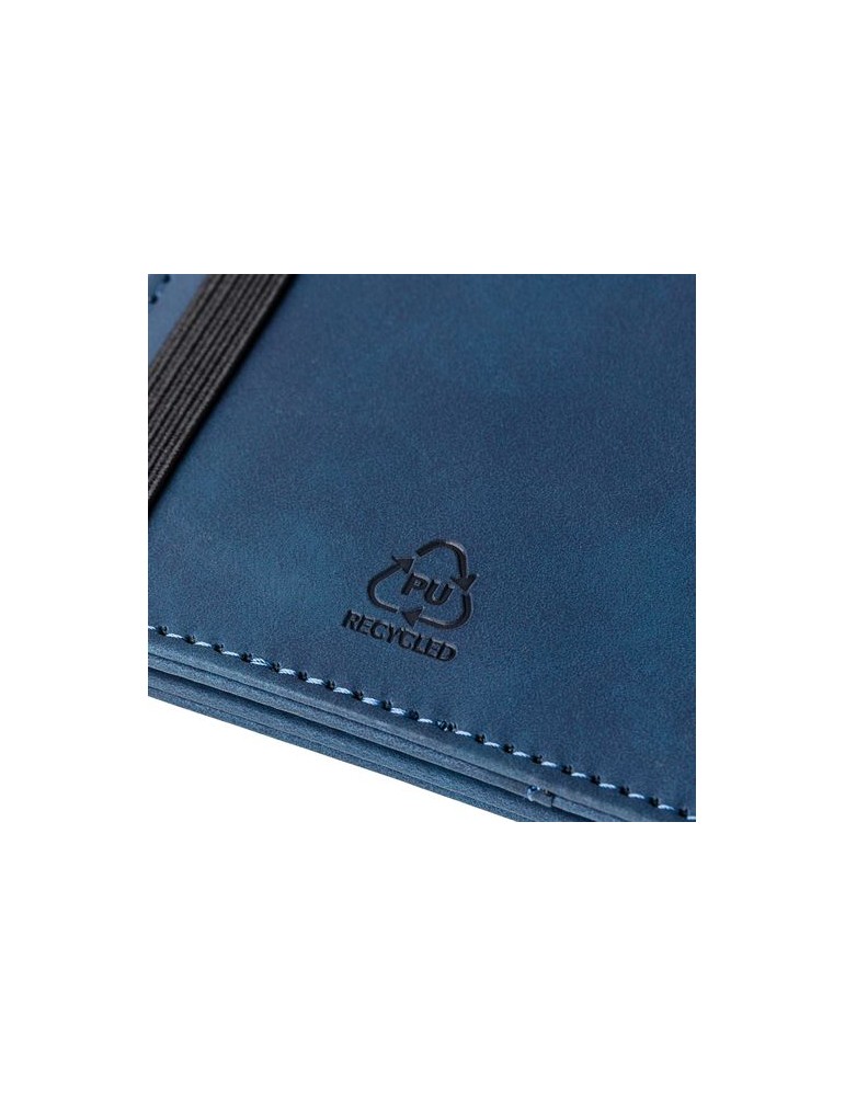 Porte-passeport et étiquette de bagage en PU recyclé Zani