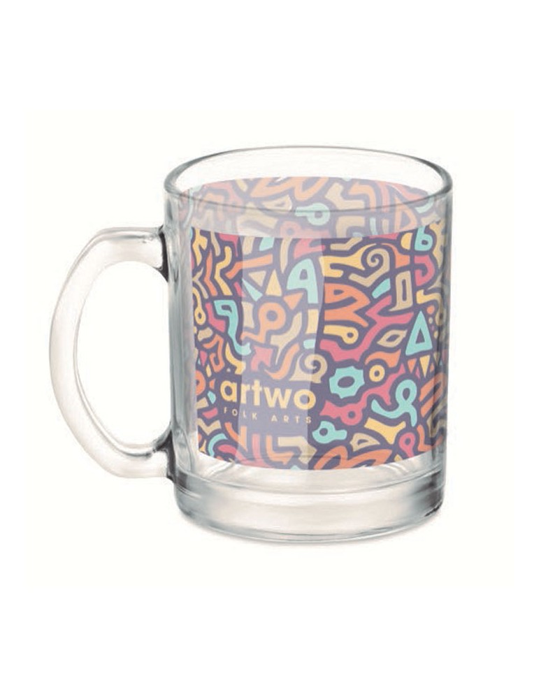 Mug en Verre à Sublimer Personnalisé 300ml