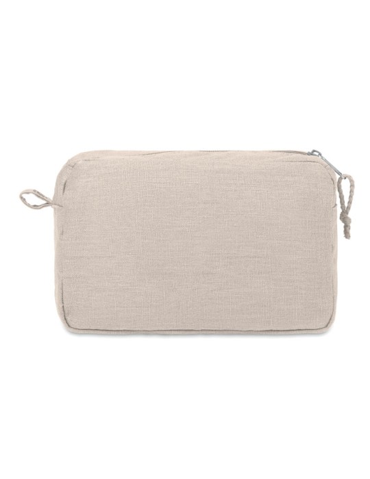 Trousse de toilette personnalisée en chanvre | NAIMA