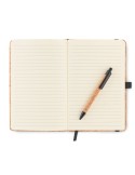 Carnet A5 et stylo en liège | Objets publicitaires