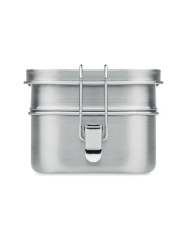 Boîte à Lunch Isotherme Personnalisée en Acier Inox DOUBLE CHAN pas cher