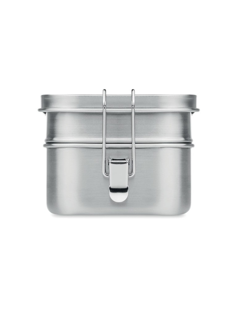 Boîte à Lunch Isotherme Personnalisée en Acier Inox DOUBLE CHAN pas cher