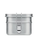 Boîte à Lunch Isotherme Personnalisée en Acier Inox DOUBLE CHAN pas cher