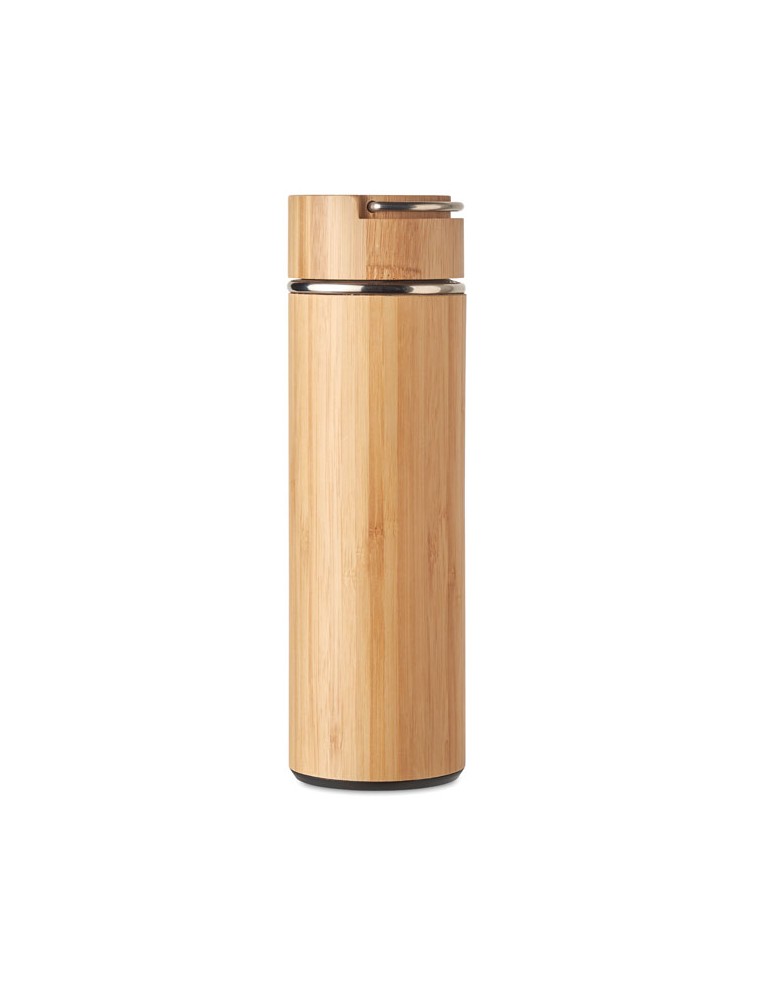 Bouteille isotherme personnalisée TAMPERE - 400 ml en acier inox pas cher