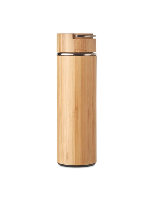 Bouteille isotherme personnalisée TAMPERE - 400 ml en acier inox pas cher