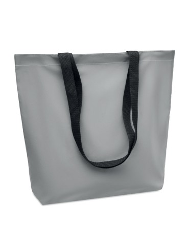 Sac shopping réfléchissant personnalisé - VISI TOTE pas cher