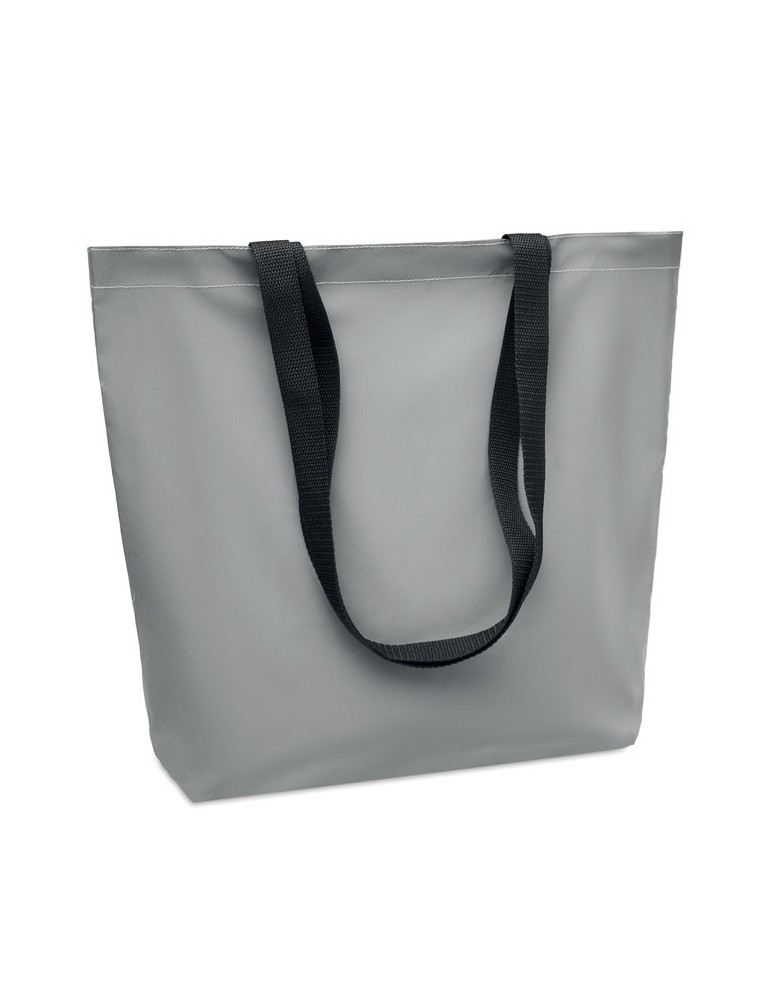 Sac shopping réfléchissant personnalisé - VISI TOTE pas cher
