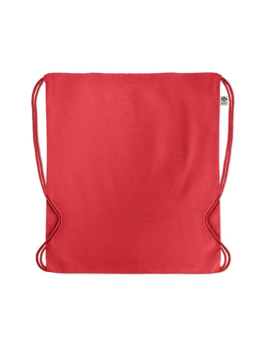 Sac à Cordon en Coton Organique - Personnalisé YUKI COLOUR pas cher