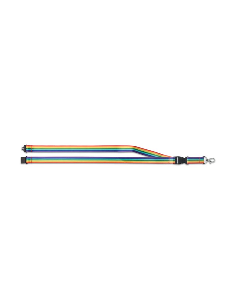 Lanyard Arc-en-Ciel - Personnalisé BOWYARD pas cher