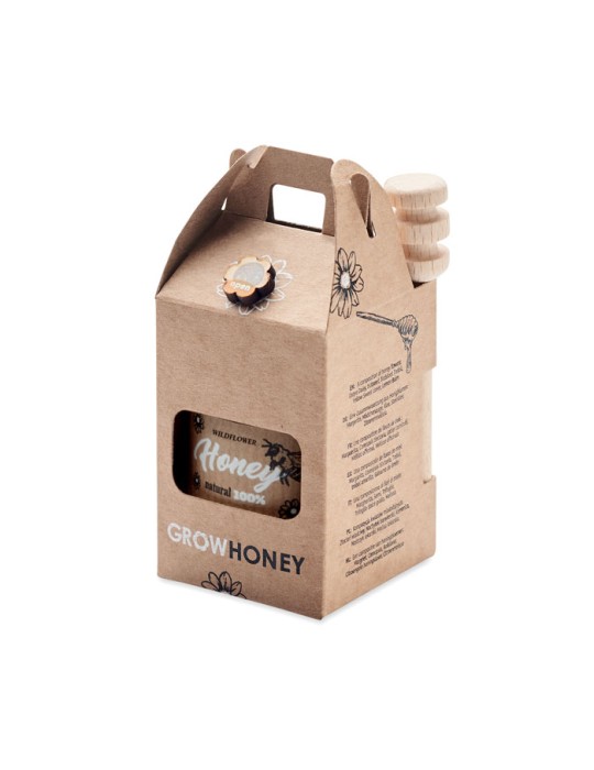 Miel de Fleurs Sauvages 50g - Épicerie Sucrée Personnalisée pas cher