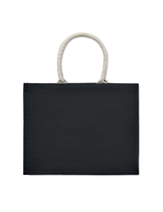 Sac Shopping en Jute AURA et Élégant Personnalisée pas cher