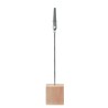 Clip mémos en bois personnalisé  HELLO CLIP Matières : bois Couleurs : bois personnalisable avec votre logo