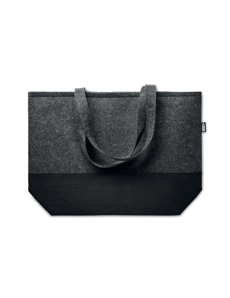 Sac shopping  en feutre RPET personnalisée pas cher