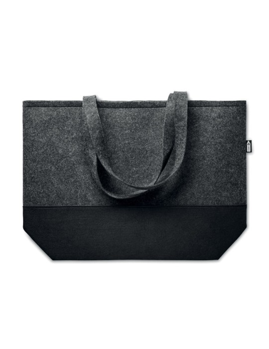 Sac shopping  en feutre RPET personnalisée pas cher