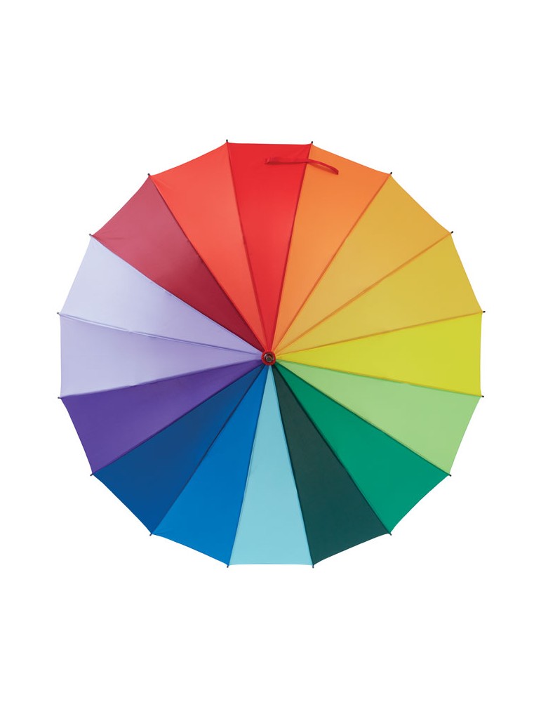 Parapluie publicitaire Arc-en-Ciel de 27" - BOWBRELLA