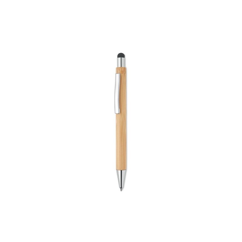 Stylo personnalisé en bambou BAYBA - Stylet  Matières : bambou Couleurs : bois