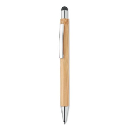 Stylo personnalisé en bambou BAYBA - Stylet  Matières : bambou Couleurs : bois