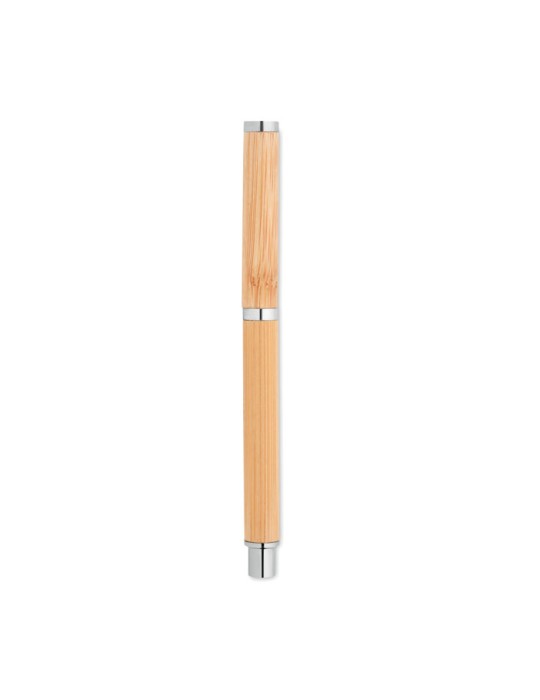 Stylo Gel en Bambou Personnalisé CAIRO | Objets publicitaires