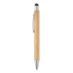 Stylo personnalisé en bambou BAYBA - Stylet  Matières : bambou Couleurs : bois 2