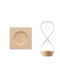 Sablier en verre de 5 min personnalisée - Accessoire chic et pratique pas cher