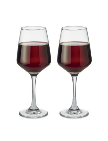 Verres à vin personnalisés - Ensemble de 2 CHEERS pas cher