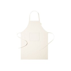 Tablier Éco-responsable Pratique Personnalisé Riffox Matières : coton organique Couleurs : naturel
