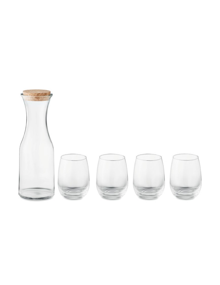 Set de boisson  en verre recyclé personnalisée pas cher
