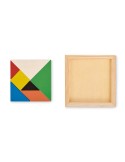 Puzzle Tangram en Bois Cadeau Personnalisé - Idéal