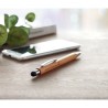 Stylo personnalisé en bambou BAYBA - Stylet  Matières : bambou Couleurs : bois goodies publicitaire événementiel