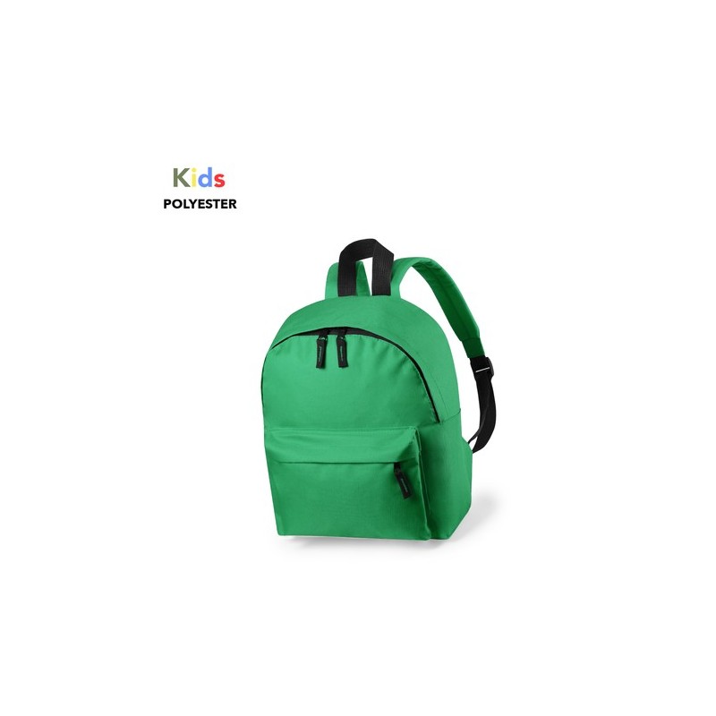 Sac à Dos Personnalisé Éco-responsable pour Enfants Susdal Matières : polyester Couleurs : vert livraison express 24h 48h