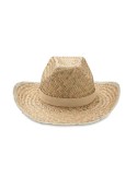 Chapeau cow-boy en paille TEXAS publicitaire