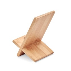 Support de téléphone  en bambou WHIPPY Matières : bambou Couleurs : bois 2