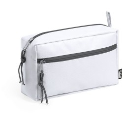 Trousse de Toilette Éco-responsable Personnalisée Kopel Couleurs : noir Matières : polyester recyclé cadeau entreprise pas cher