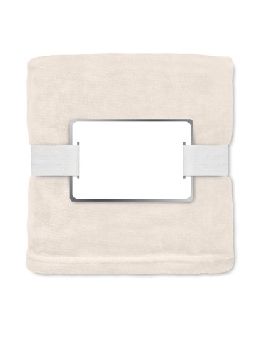Couverture Polaire Personnalisée RPET LOGAN - Confortable